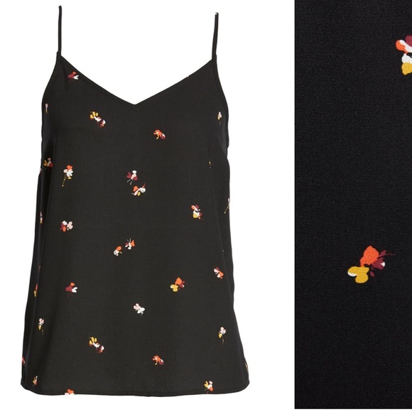 Halogen V Neck Floral Camisole - Picture 12 of 12